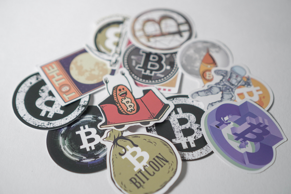 Collection de 50 stickers Bitcoin
