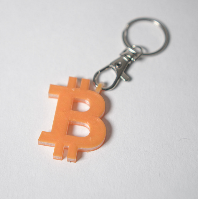 Porte-clefs Bitcoin
