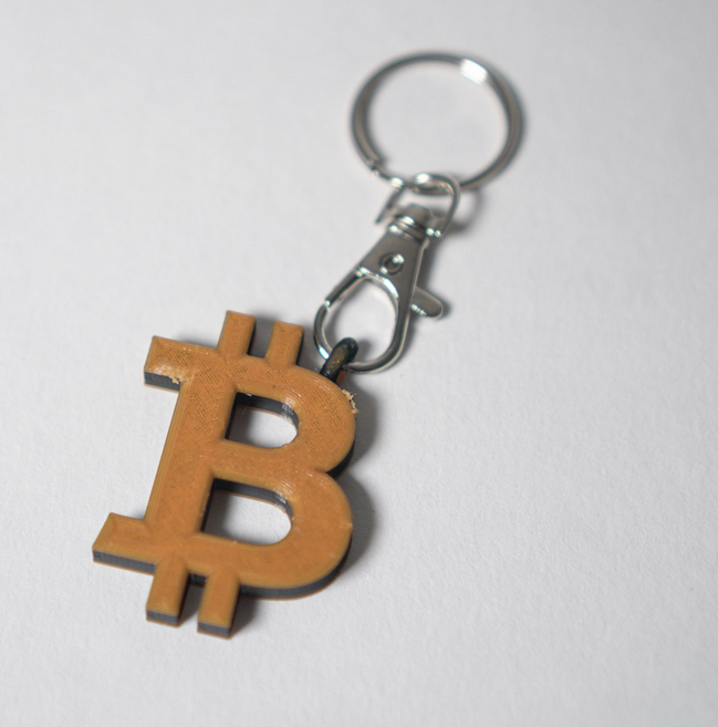 Porte-clefs Bitcoin