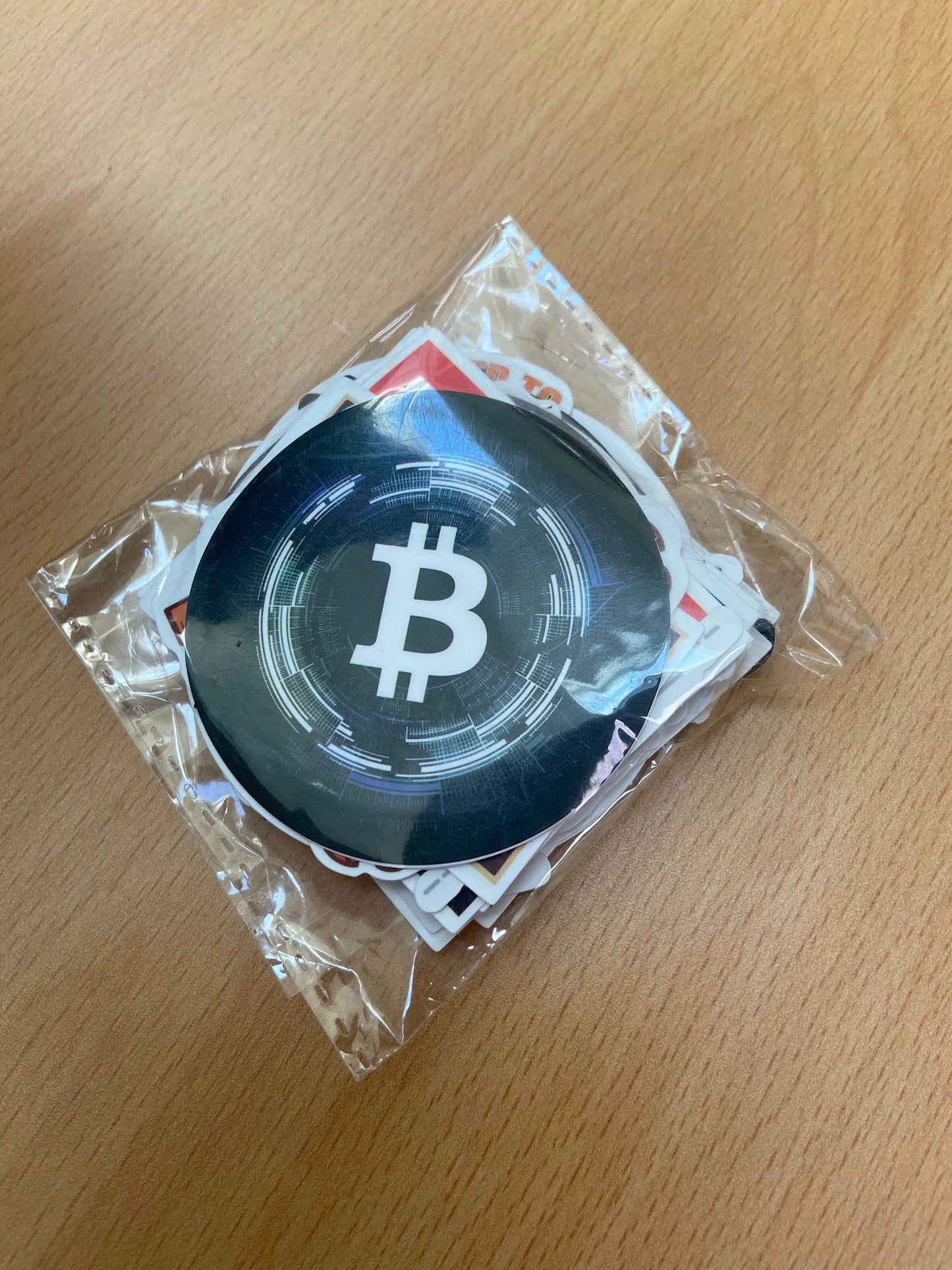 Collection de 50 stickers Bitcoin