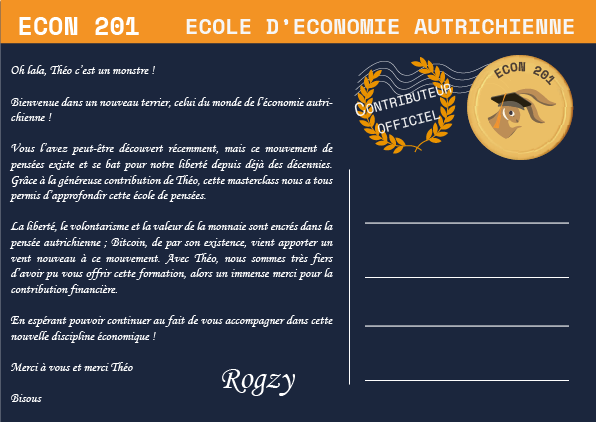 Formation ECON 201 - Pack contributeur