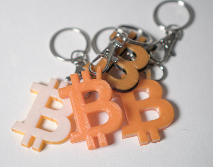 Porte-clefs Bitcoin